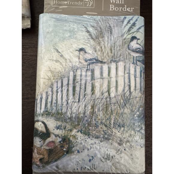 VTG 3 Wall Borders Home Trends Coast Coastal Cottage Ocean Core Seaside Chic - Picture 16 of 16